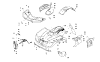 Front Body, Rack, And Headlight Assembly