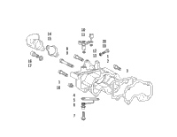 Intake Manifold And Throttle Control Assembly