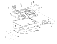 Rocker Arm Cover And Breather System Assemblies