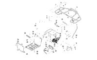 Rear Body, Rack, And Taillight Assembly