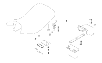Seat, Battery, And Tool Kit Assemblies