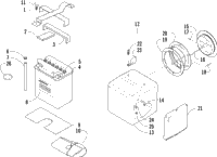 Storage Box And Battery Assembly