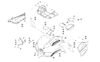 Front Rack, Body Panel, And Headlight Assemblies