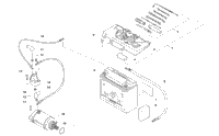 Battery And Starter Assembly