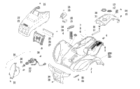 Front Body Panel And Headlight Assemblies