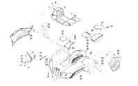 Front Rack, Body Panel, And Headlight Assemblies