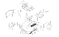Front Rack, Body Panel, And Headlight Assemblies