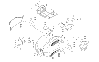 Front Rack, Body Panel, And Headlight Assemblies