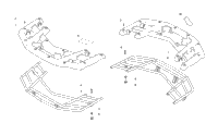 Front And Rear Rack Assembly