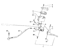 Hydraulic Brake Control Assembly