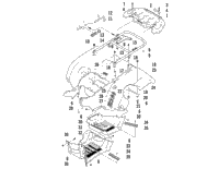 Rear Rack, Body Panel, And Footwell Assemblies