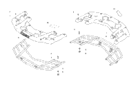 Front And Rear Rack Assembly