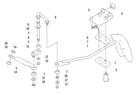 Front Drive Shift Linkage Assembly
