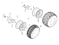 Wheel And Tire Assembly