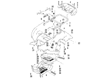 Rear Rack, Body Panel, And Footwell Assemblies