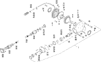 Rear Drive Gearcase Assembly