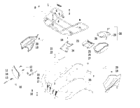 Front Rack And Headlight Assemblies