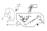 F15 Fwd/Rev Shift Assy Master Cylinder Rear