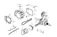 E03 Cylinder Piston Crankshaft