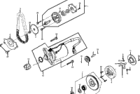 E06 Starting Motor Oil Pump