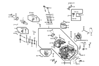 E03 Cylinder Head Cover & Cylinder Head