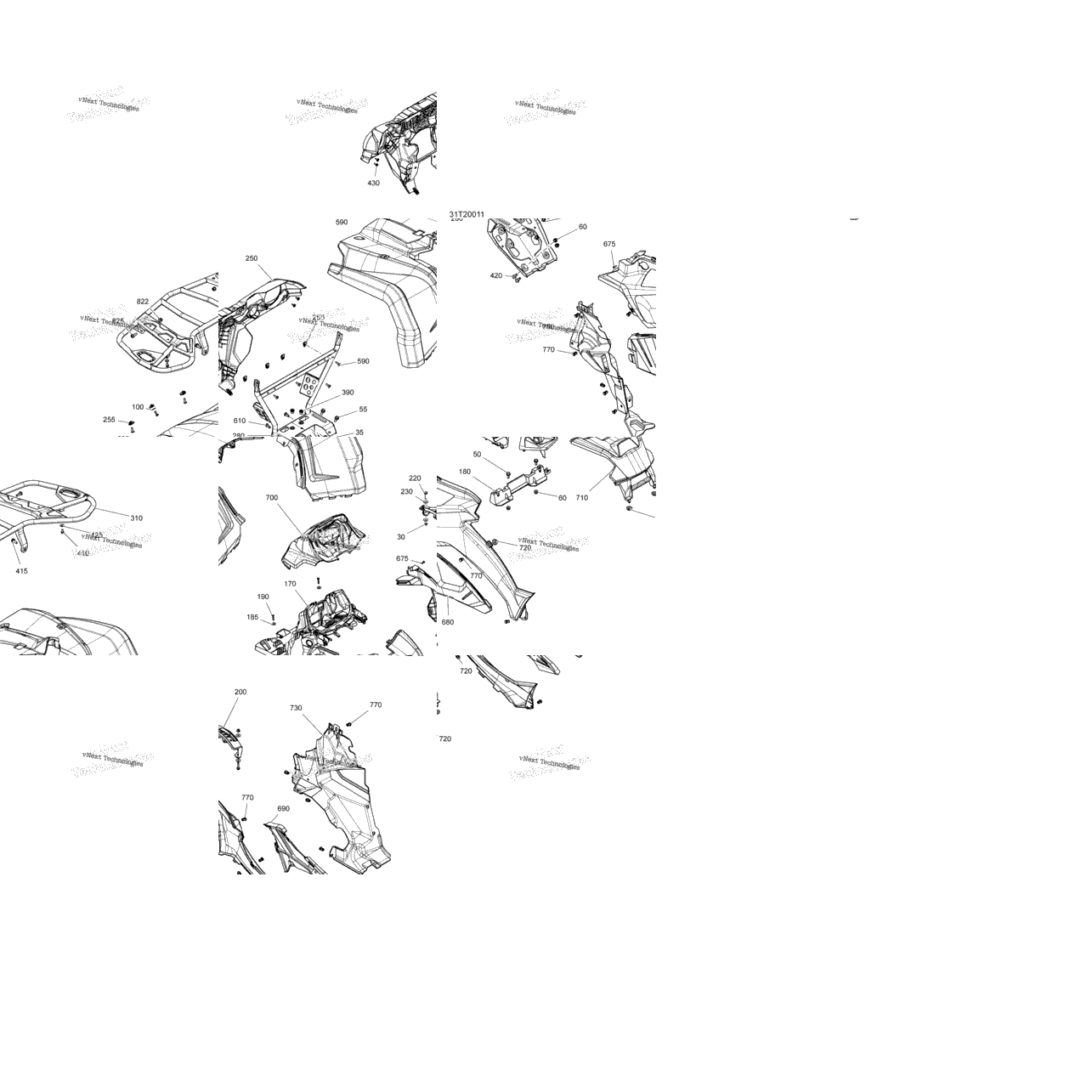 Body - Front Section - Std - Dps