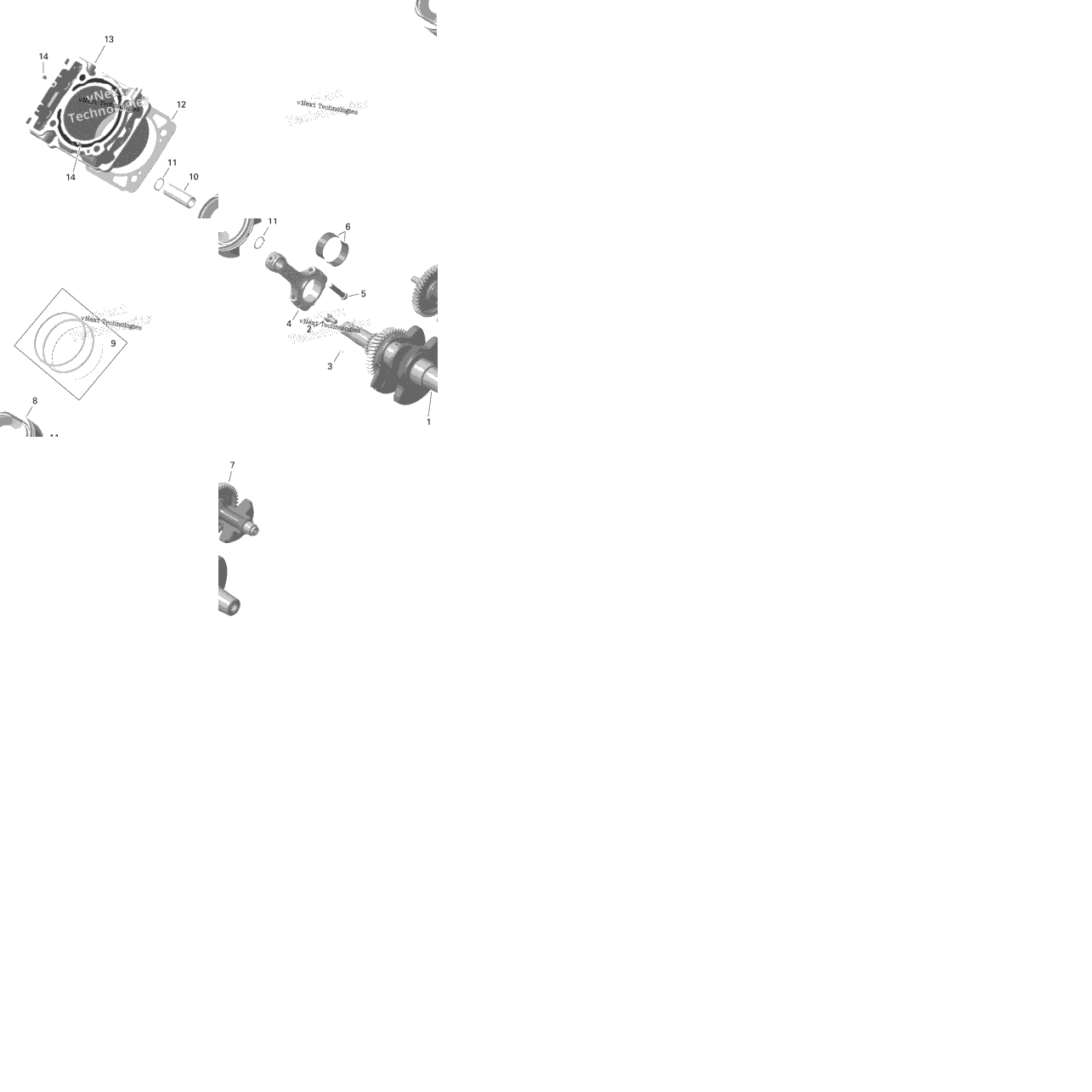 Engine - Cylinder - 450