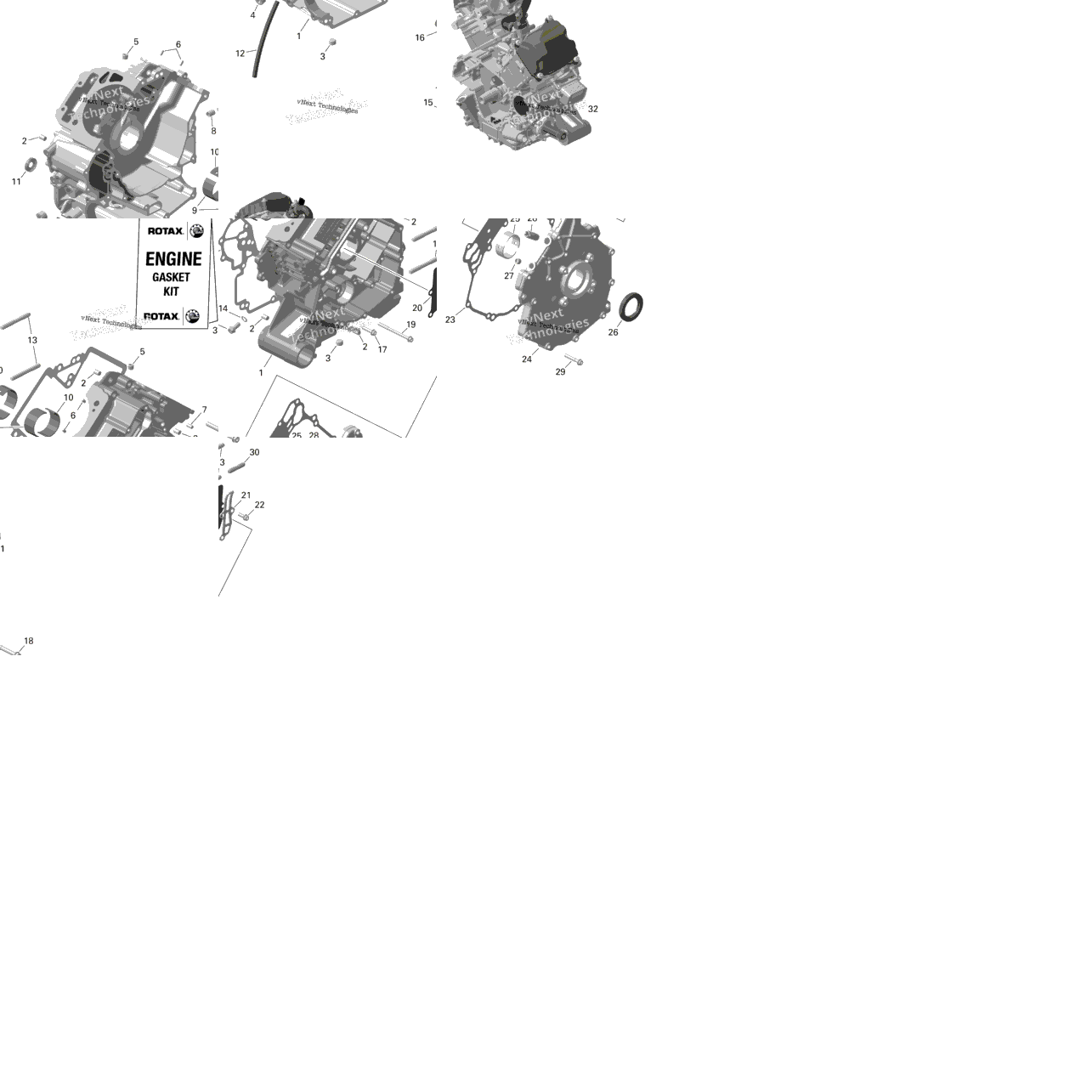 Rotax - Crankcase