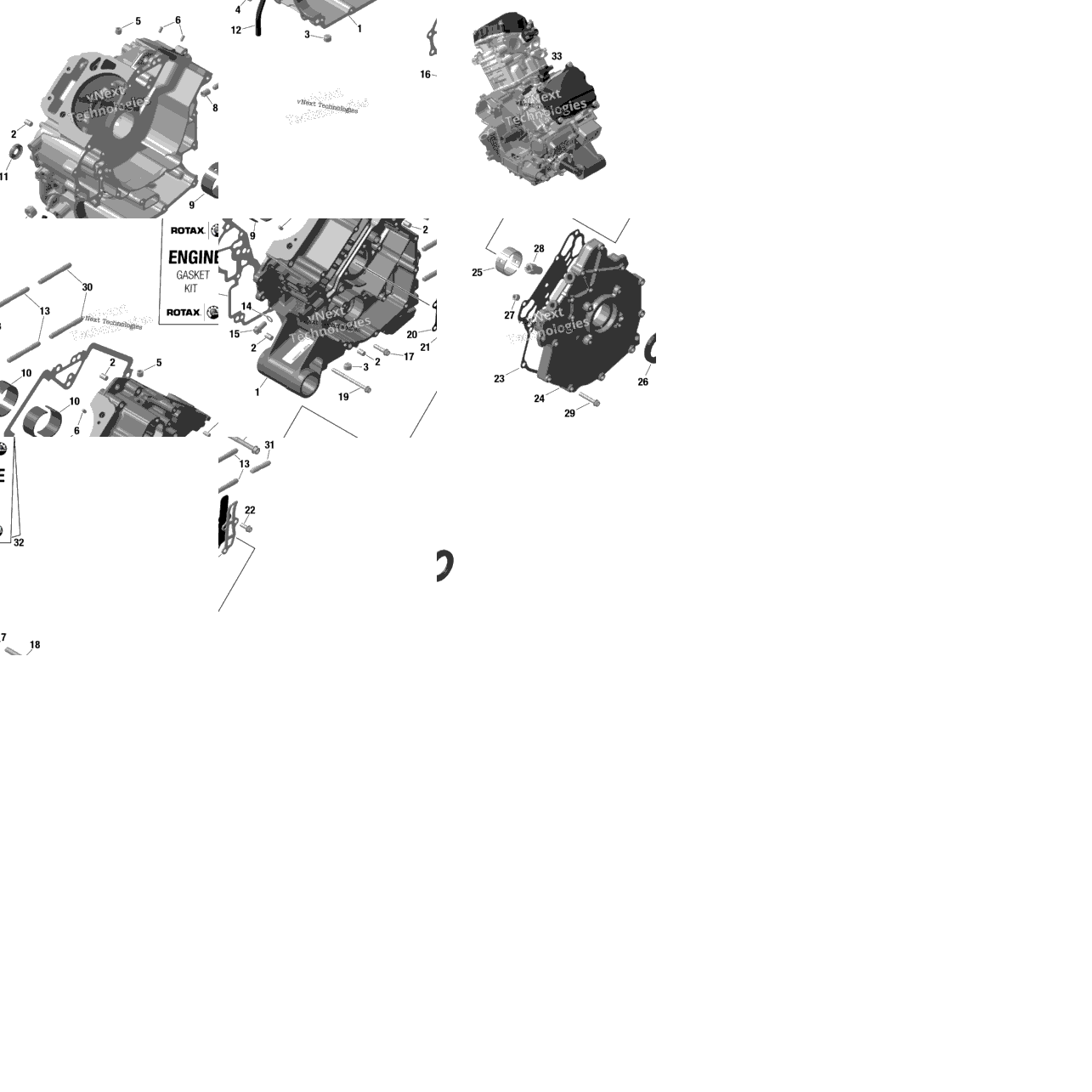 Rotax - Crankcase