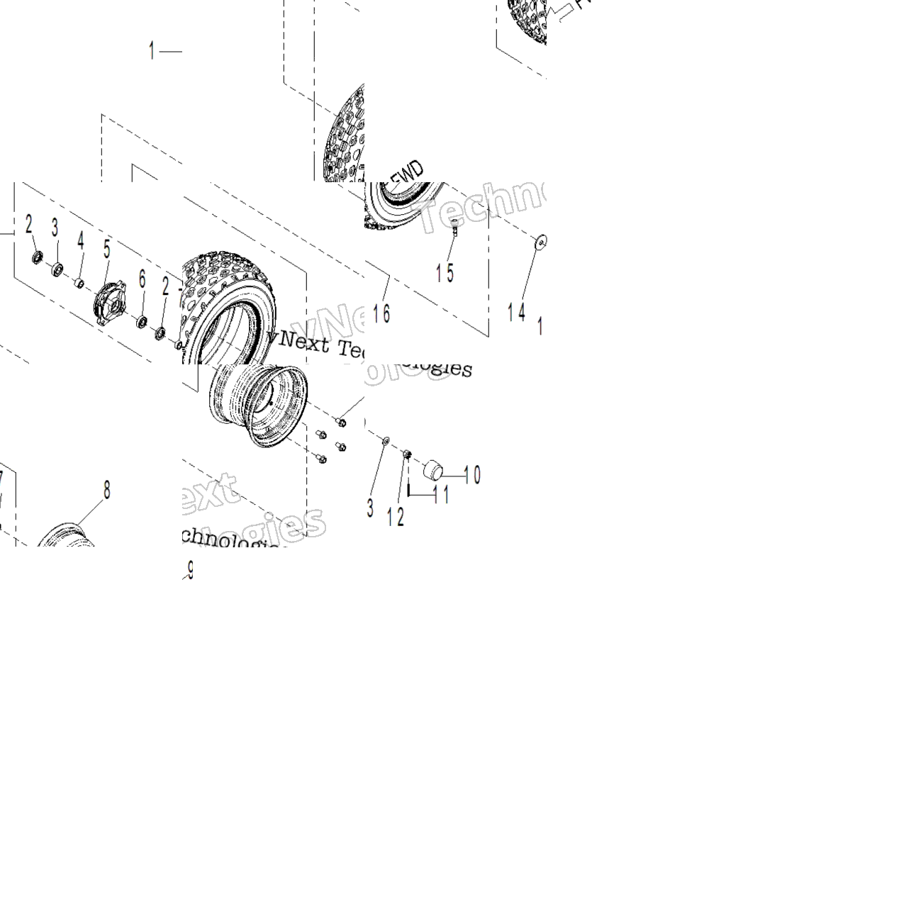 Drive - Front Wheel 70
