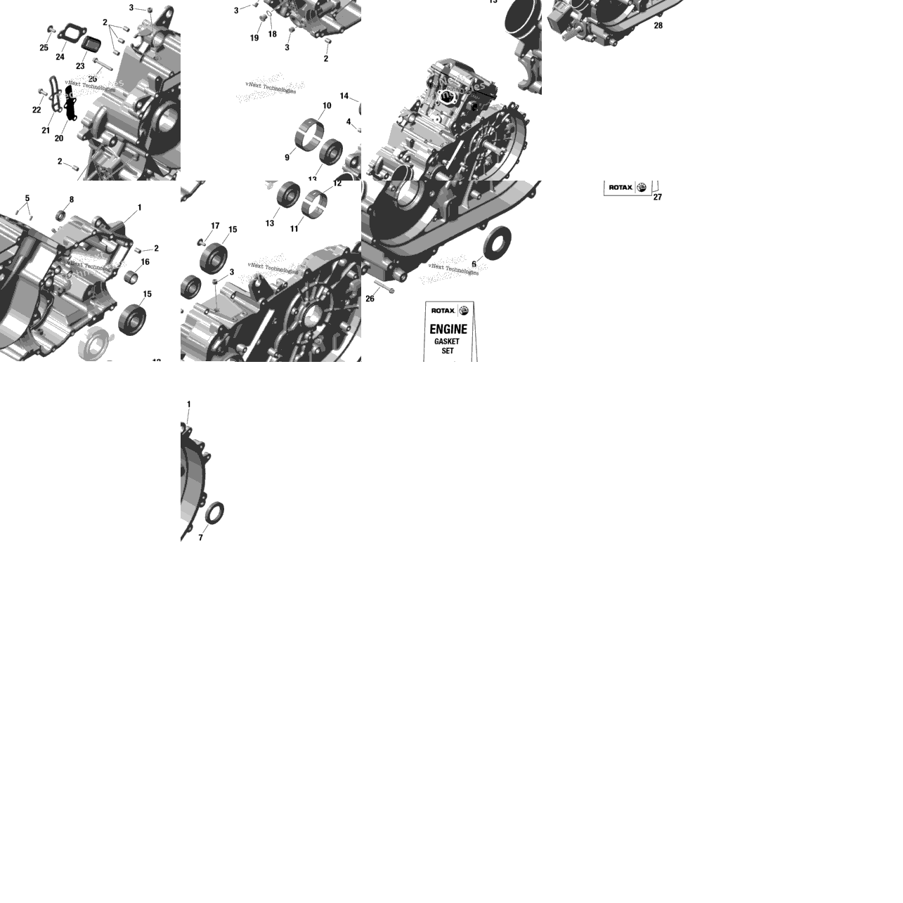 Rotax - Crankcase