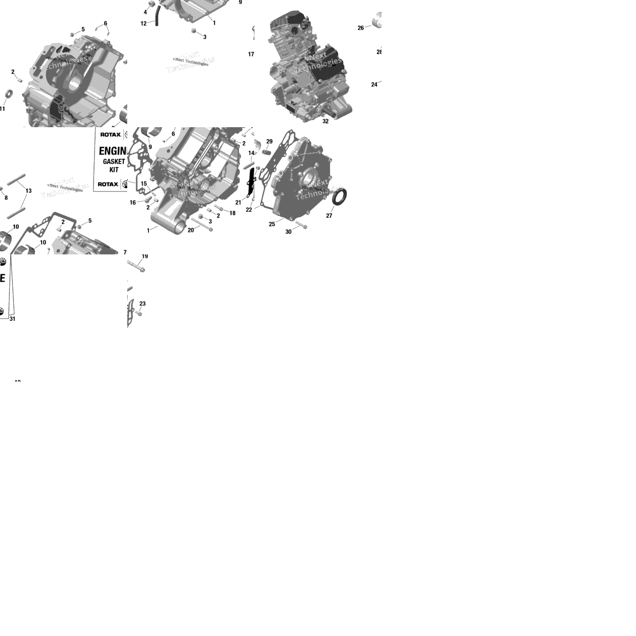 Rotax - Crankcase