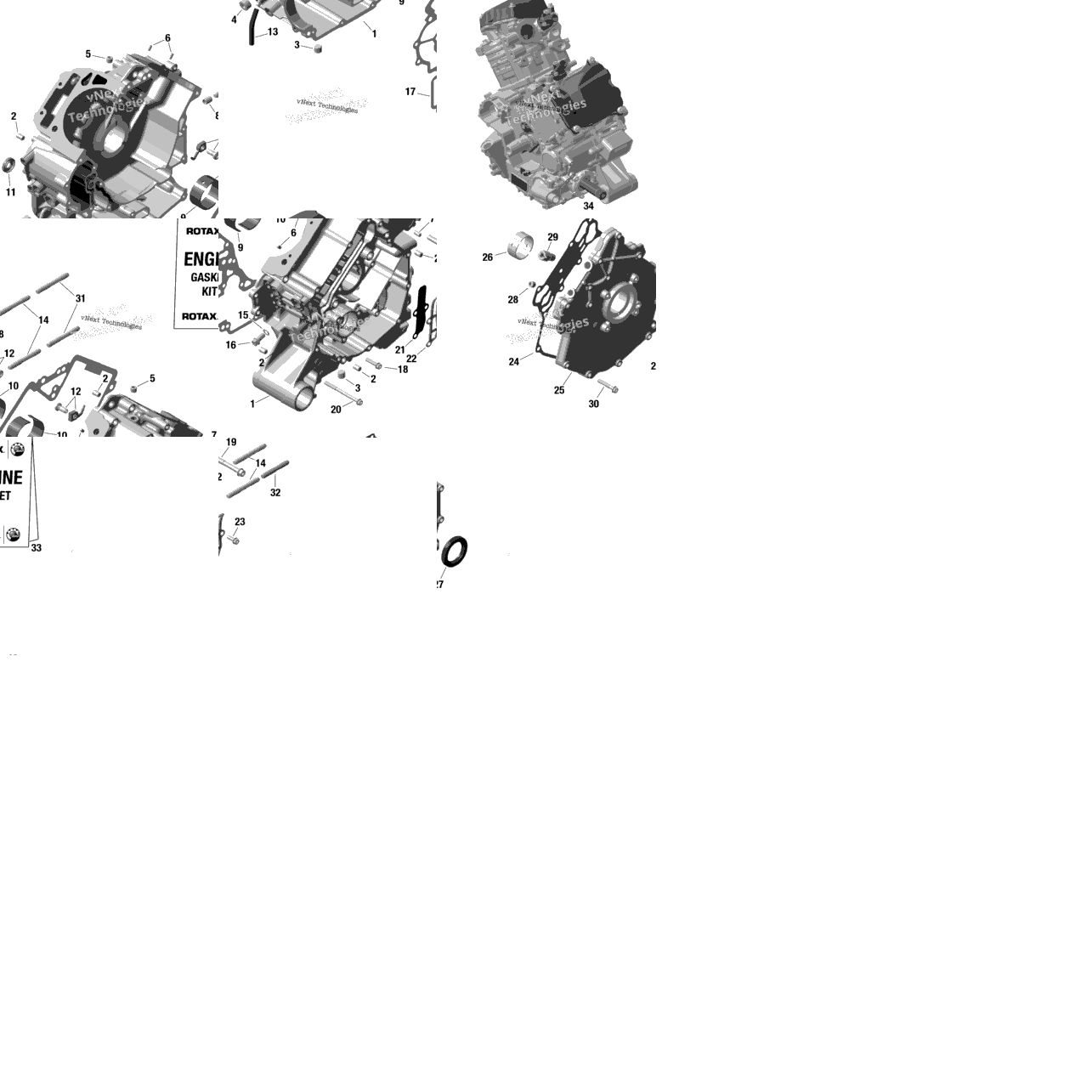 Rotax - Crankcase