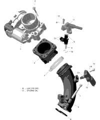 Air Intake Manifold And Throttle Body T3