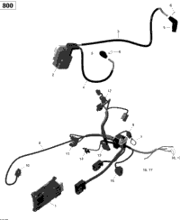 Engine Harness And Electronic Module Outlander Max