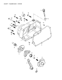 Right Crankcase Cover 172-05
