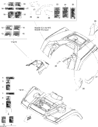 Fender And Central Panel Kit