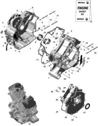 Rotax - Crankcase