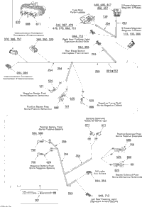 Electrical Harness, Rear Section Europe