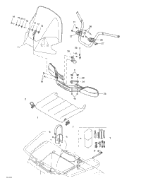 Windshield And Front Tray