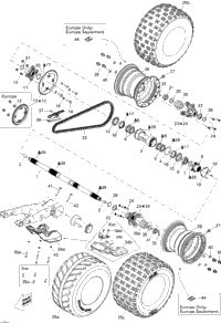 Drive System, Rear