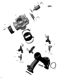 Air Intake Manifold And Throttle Body