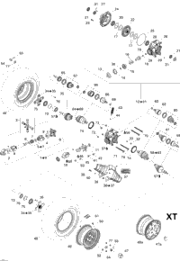 Drive System, Rear Xt