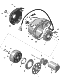 Rotax - Magneto And Electric Starter