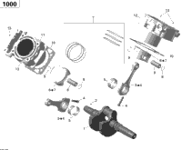 Crankshaft, Piston And Cylinder