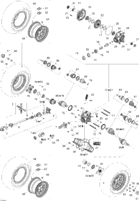 Drive System, Rear Xt