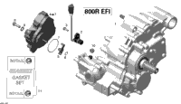 Gear Box Assy And 4X4 Actuator