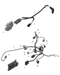 Rotax - Engine Harness And Electronic Module