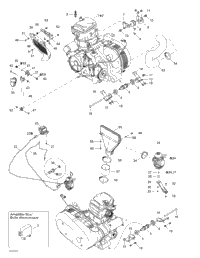 Engine And Engine Support