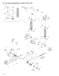 Rear Suspension (For 7919 And 8135 Models)